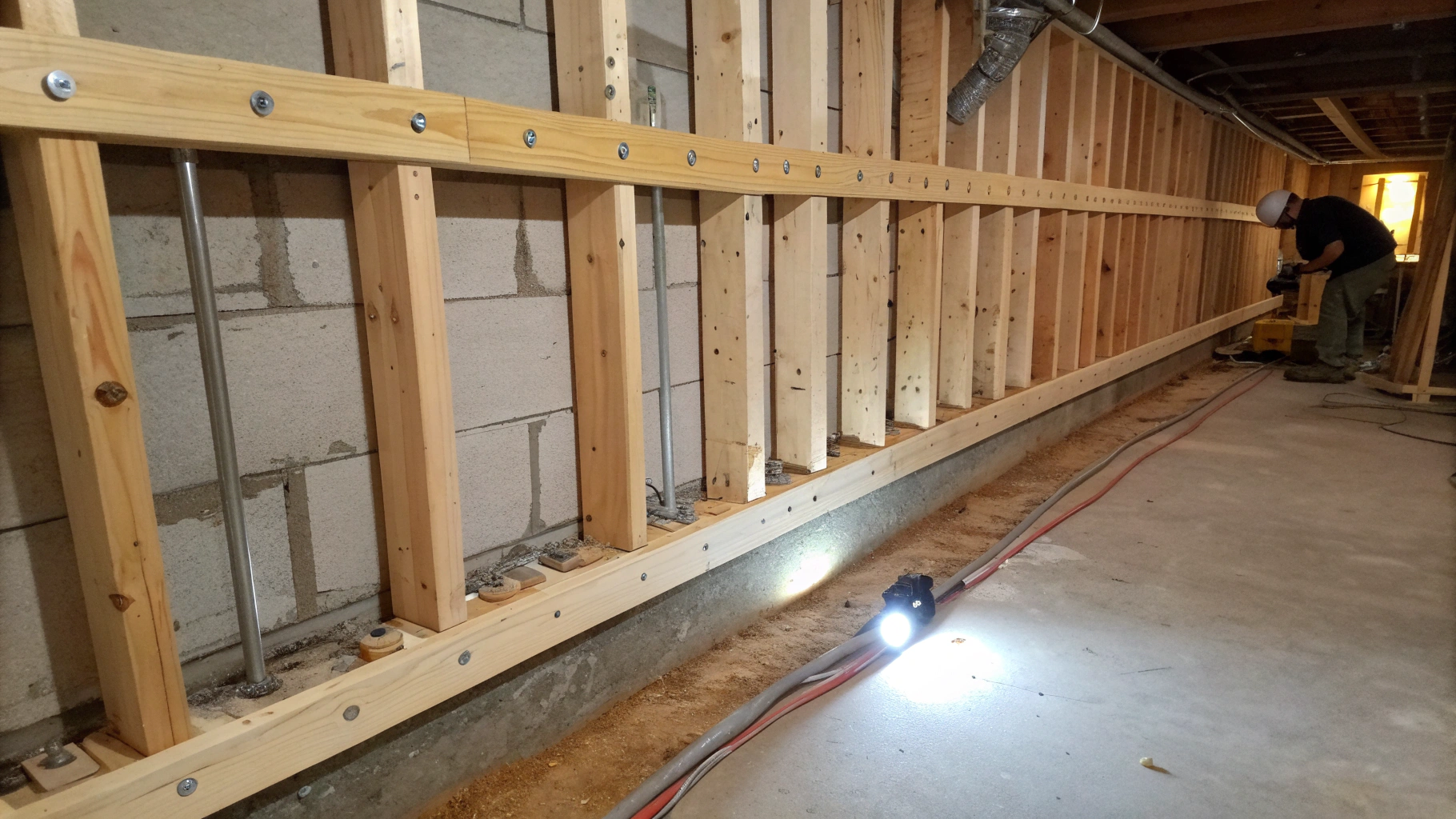 Tapping or clicking in walls