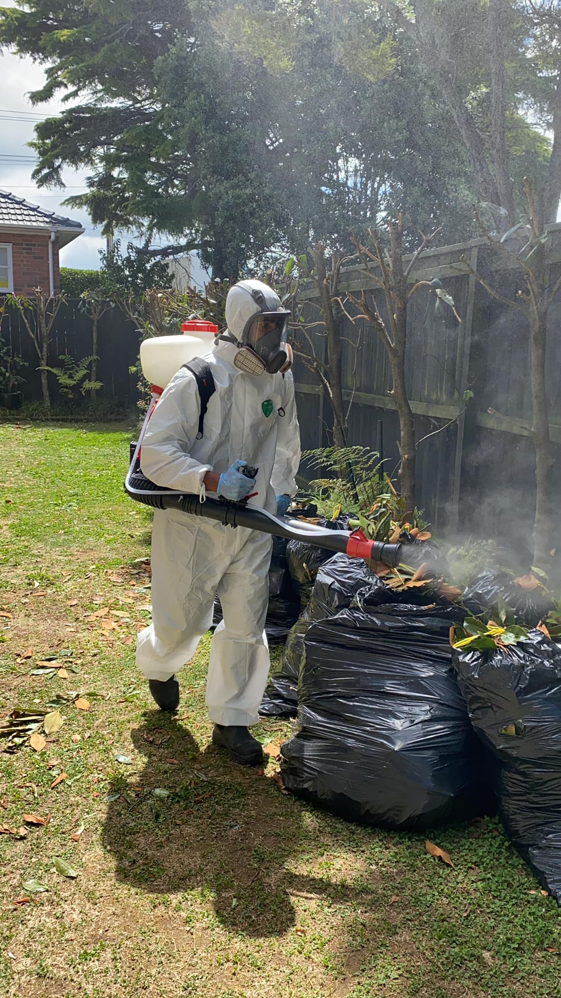NZ-certified technician applying foundation ant barrier treatment in Auckland